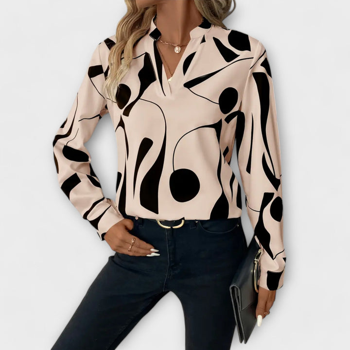 Lara | Elegant Blouse With Design 0