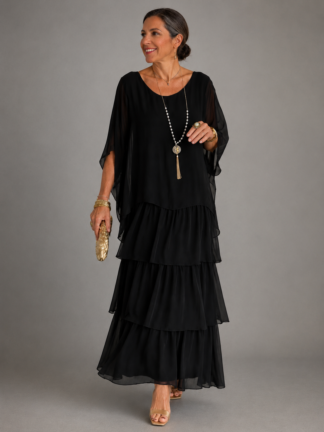 Lara™ | Elegant Flowing Maxi Dress 1