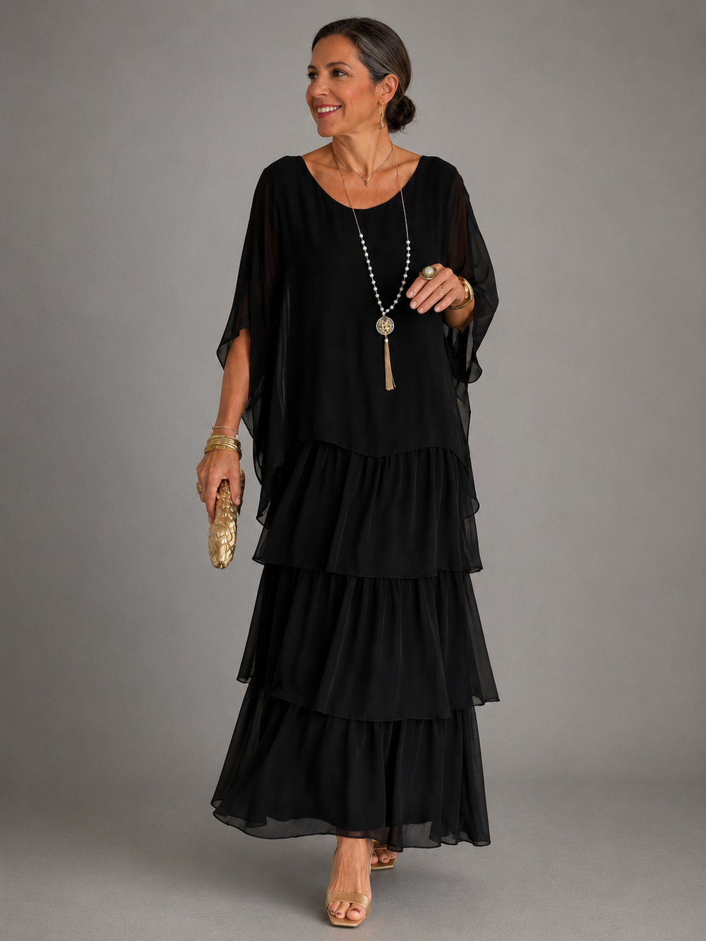 Lara™ | Elegant Flowing Maxi Dress 1