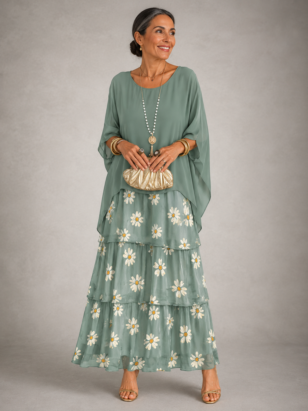 Lara™ | Elegant Flowing Maxi Dress 7