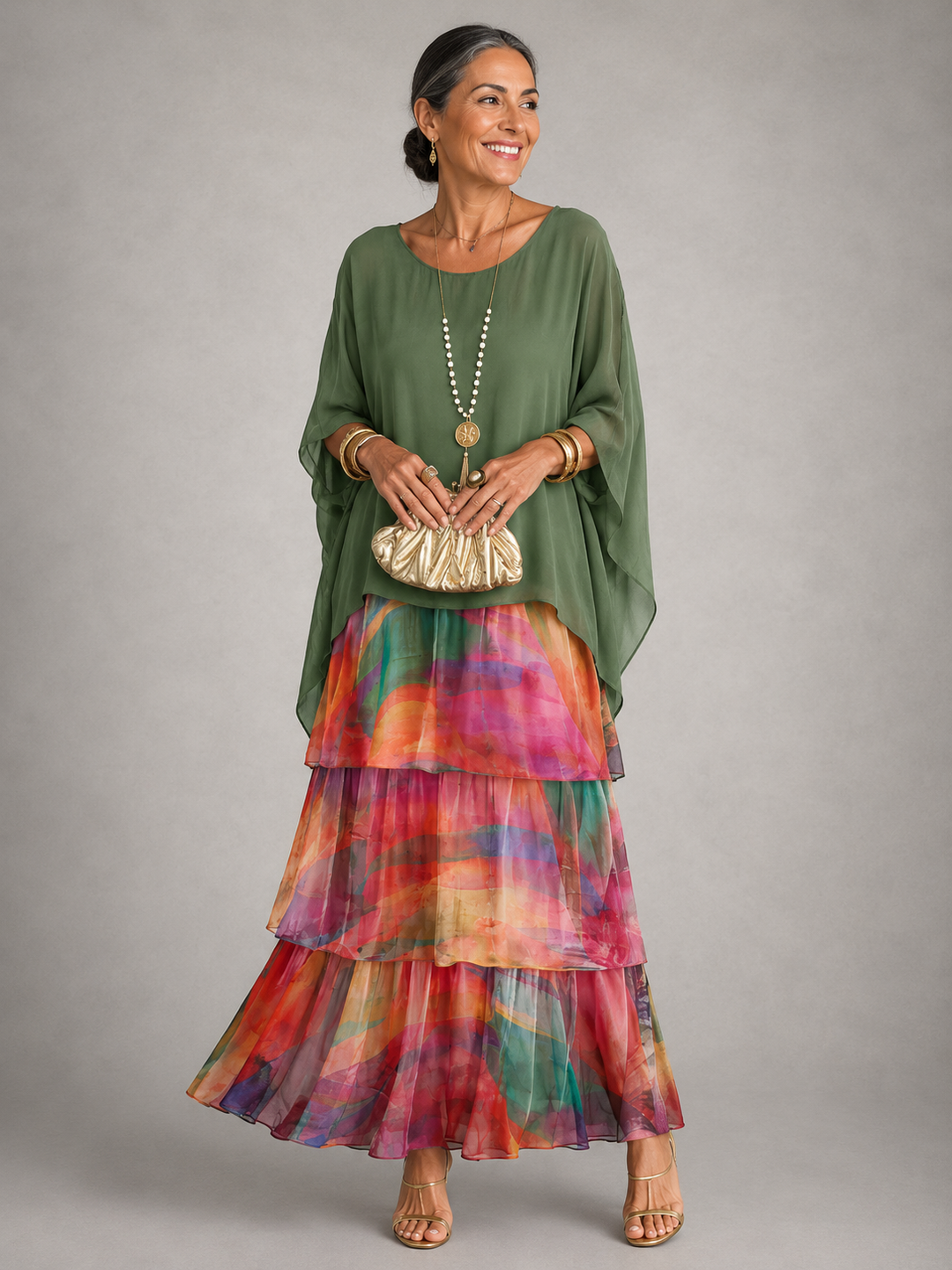 Lara™ | Elegant Flowing Maxi Dress 8