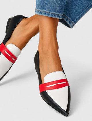 Lhyzeth Loafers for Women | Modern Chic Pointed Slip-On, Lightweight Comfort 0