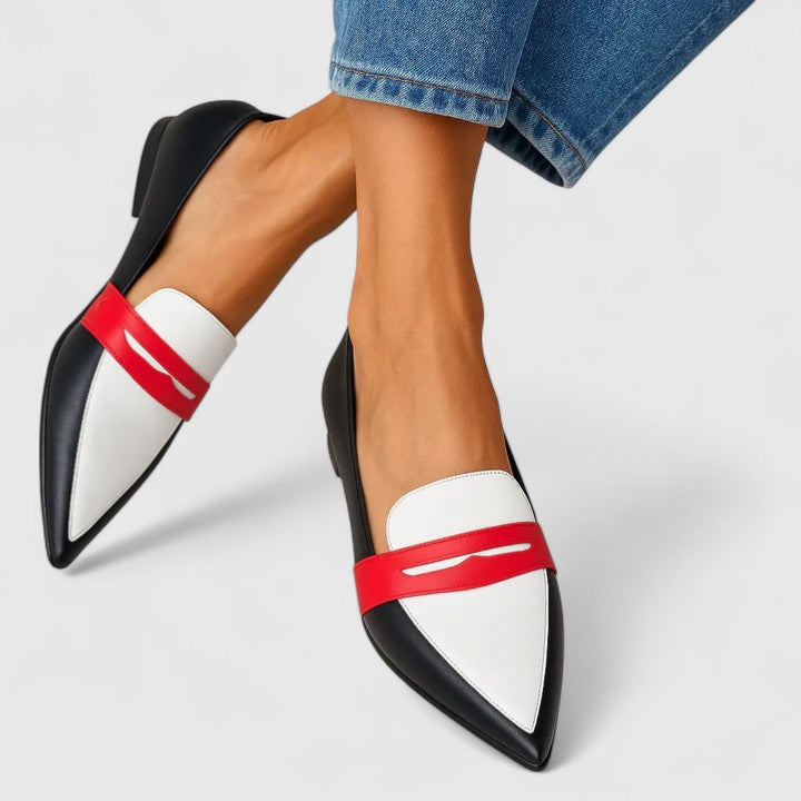 Lhyzeth Loafers for Women | Modern Chic Pointed Slip-On, Lightweight Comfort 0