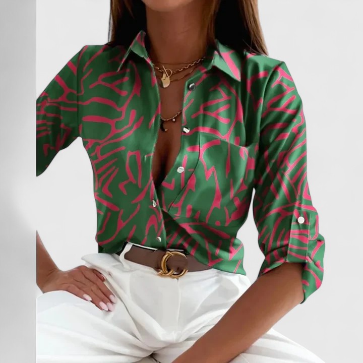 Lisette | Elegant Long Sleeve Blouse 1