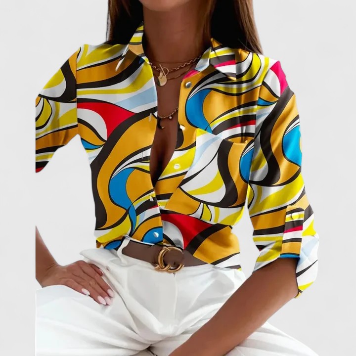 Lisette | Elegant Long Sleeve Blouse 2