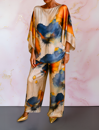 Maelora™ | Satin Two-Piece Women's Set 0