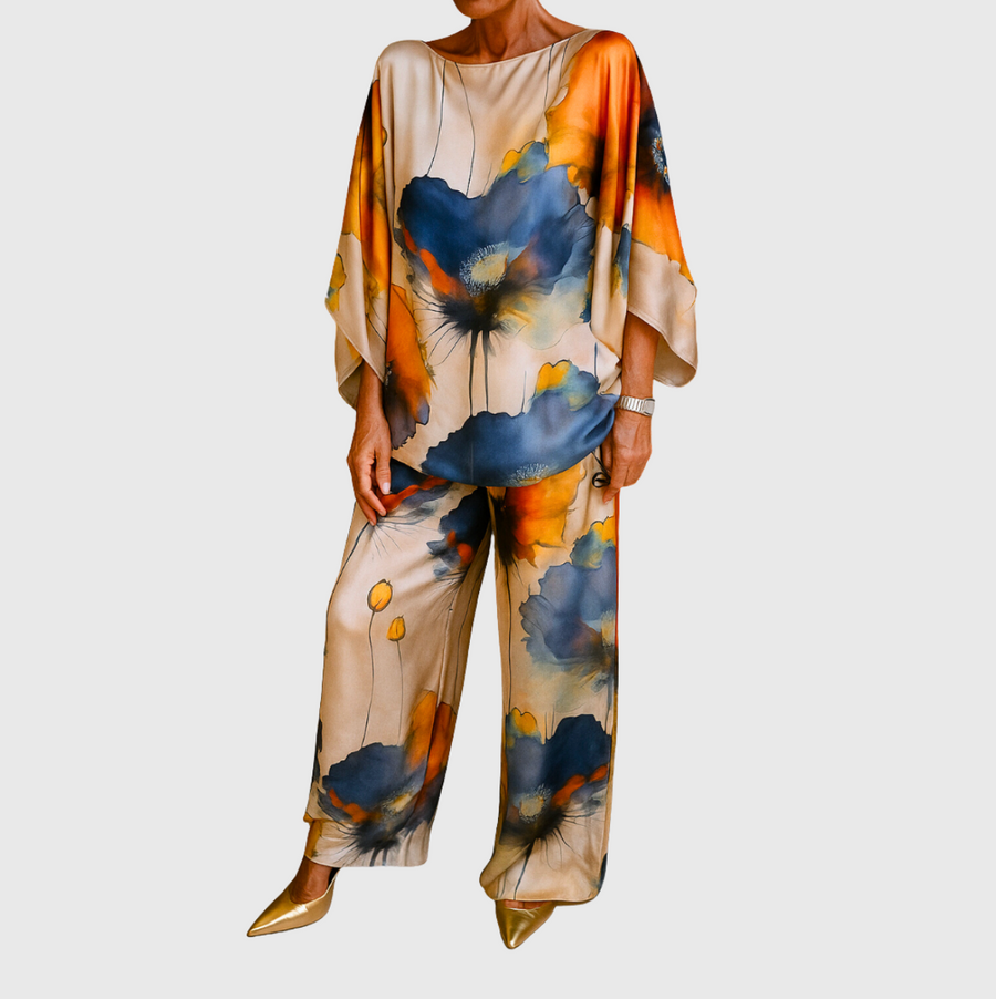 Maelora™ | Satin Two-Piece Women's Set 1