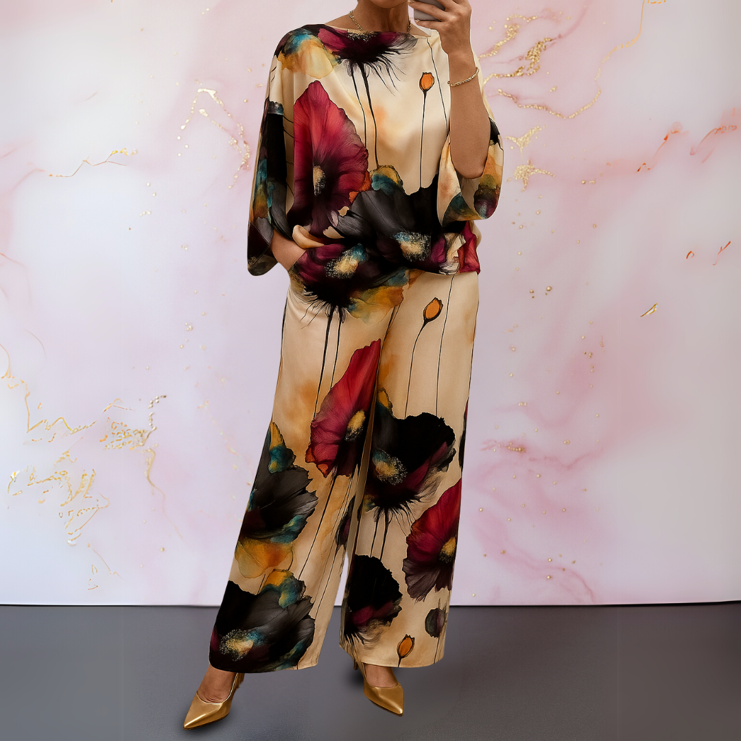 Maelora™ | Satin Two-Piece Women's Set 2