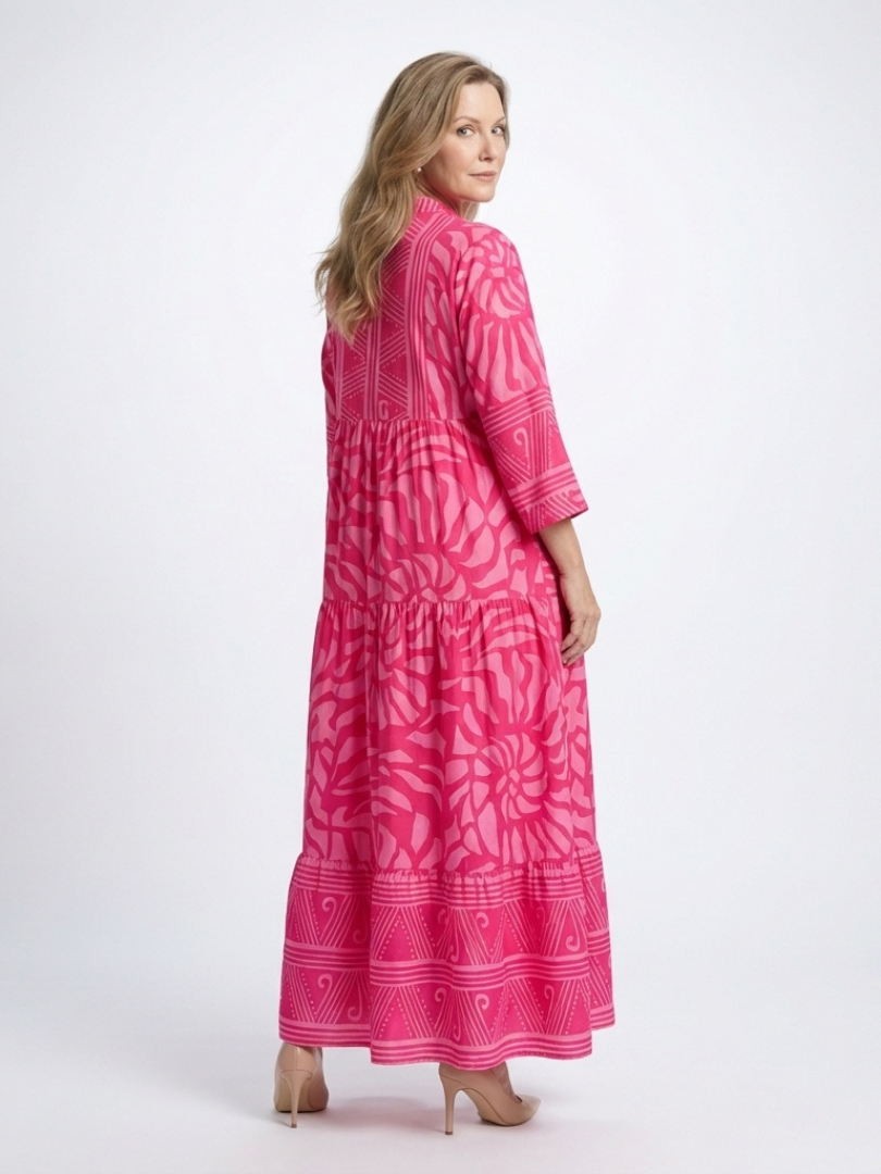 Marielle | Button Front Midi Dress 1
