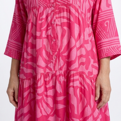 Marielle | Button Front Midi Dress 2