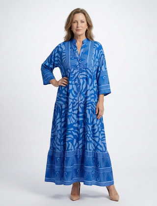 Marielle | Button Front Midi Dress 3