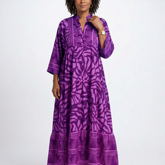 Marielle | Button Front Midi Dress 4