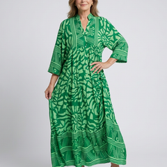 Marielle | Button Front Midi Dress 5