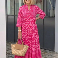 Marielle | Button Front Midi Dress 7