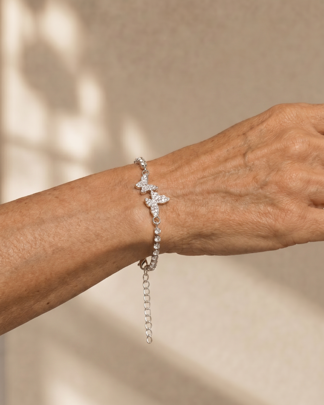 Mariposa | Butterfly Crystal Tennis Bracelet 1
