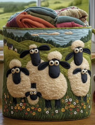 Marta | Hand-Quilted Basket 0
