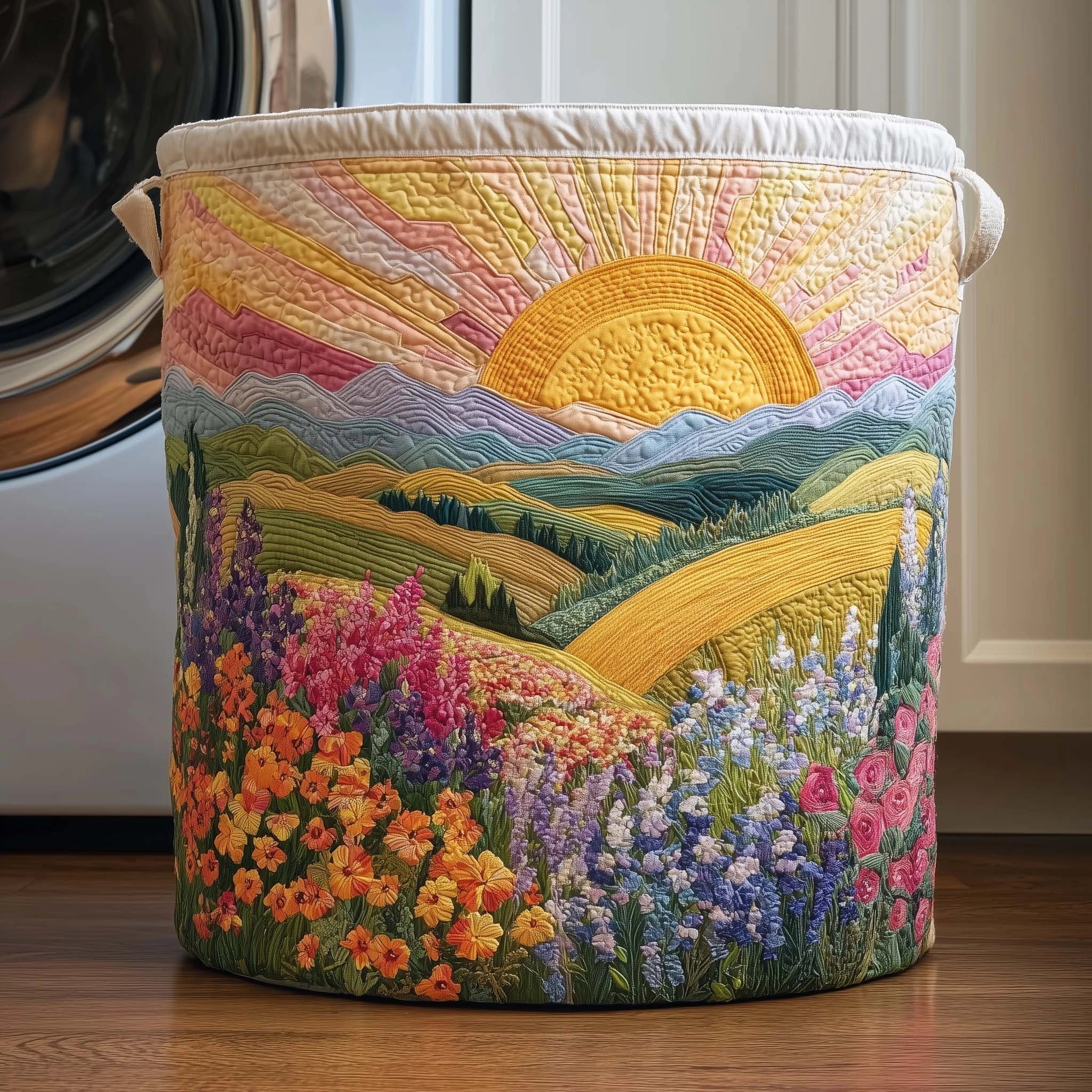 Marta | Hand-Quilted Basket 6