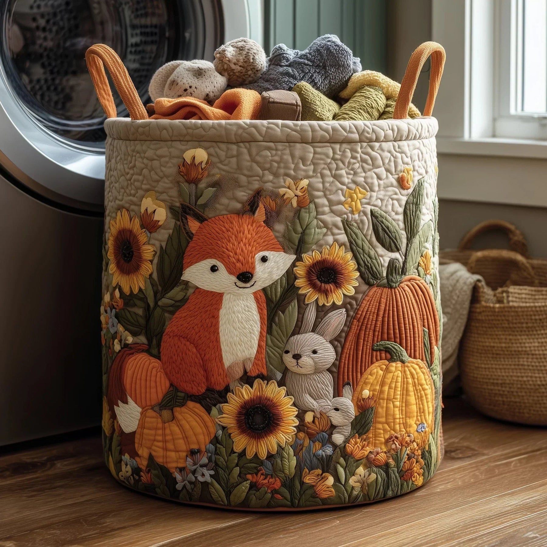 Marta | Hand-Quilted Basket 8