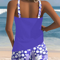 Matilda | Flower Print Swimsuit Set 1