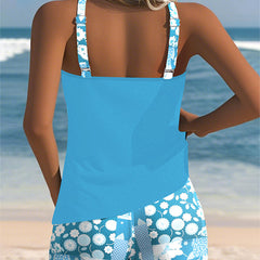 Matilda | Flower Print Swimsuit Set 3