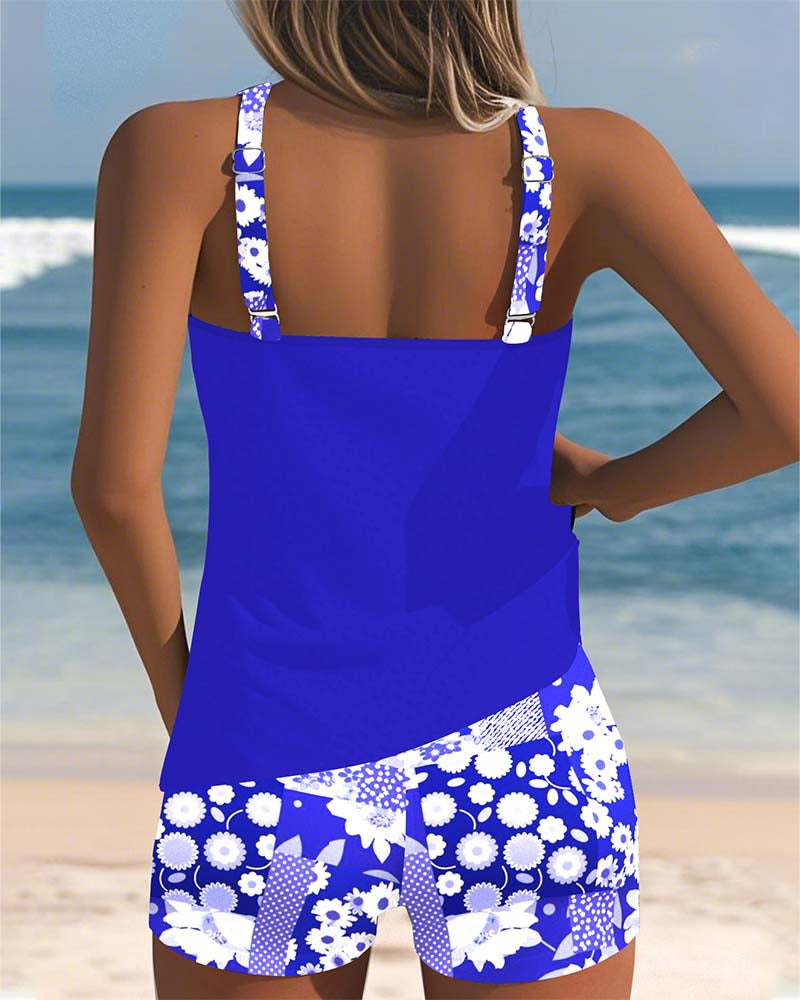 Matilda | Flower Print Swimsuit Set 5
