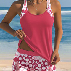 Matilda | Flower Print Swimsuit Set 8