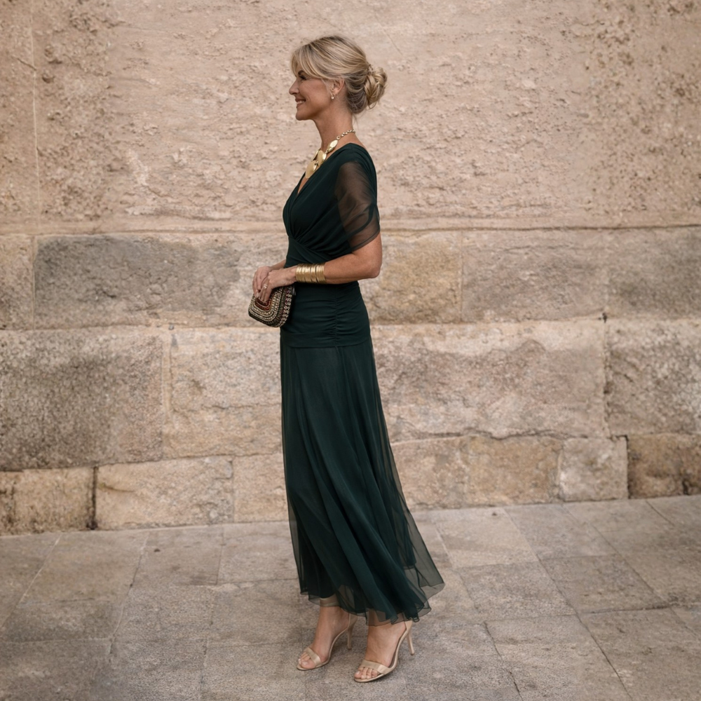 Mikaela | Off Shoulder Maxi Dress 1