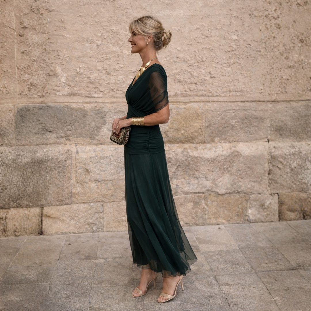 Mikaela | Off Shoulder Maxi Dress 1