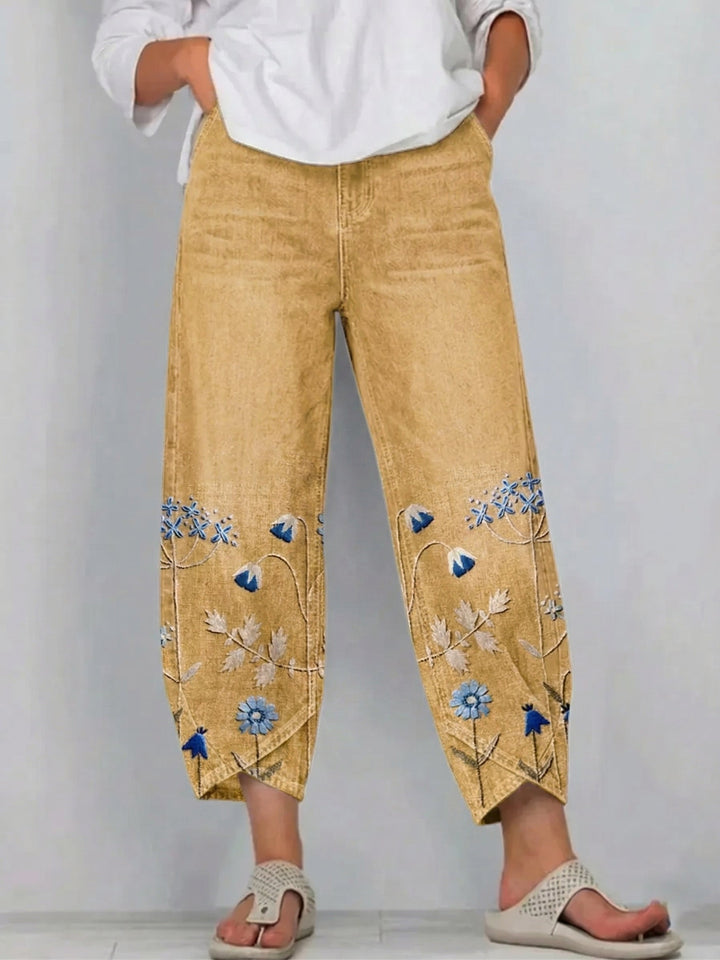 Mirabelle Denim Comfort Trousers 2