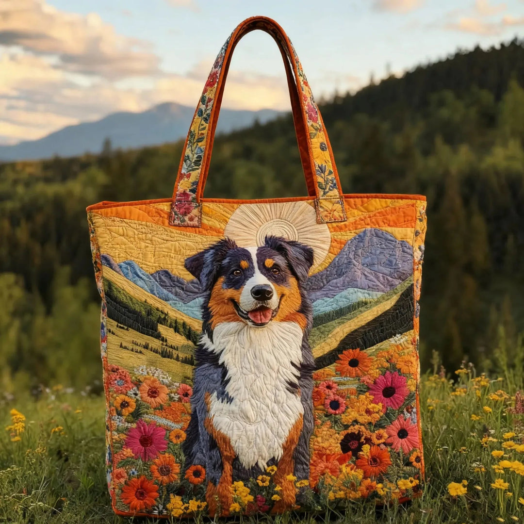 Mountain Meadow Companion | Handmade Quilted Tote 0