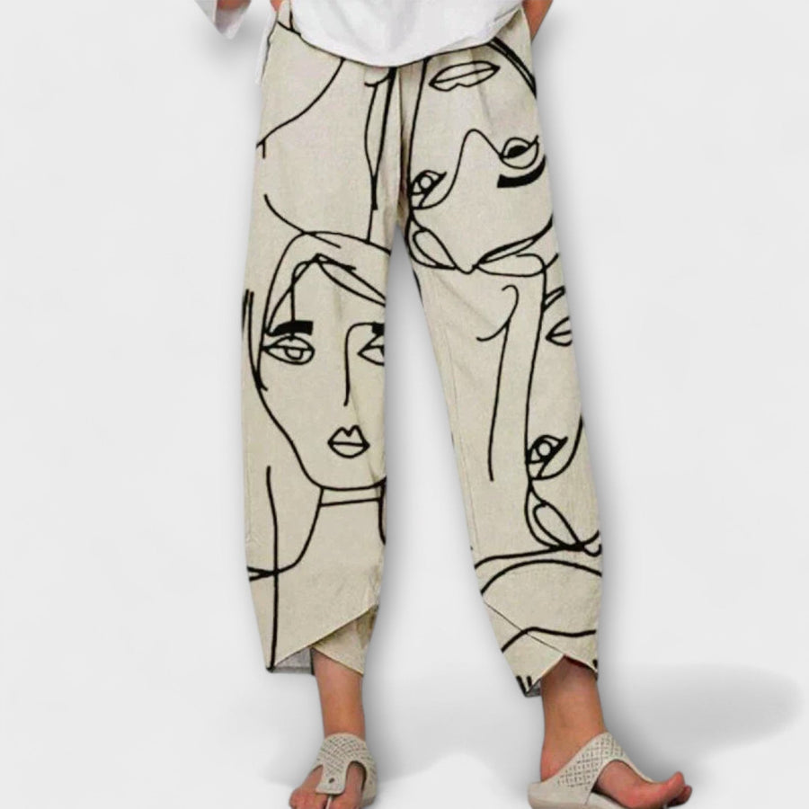 Nahia - Elegant Pants 0