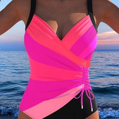 Natalie | Colourful Print Swimsuit 4