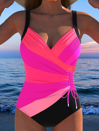 Natalie | Colourful Print Swimsuit 4