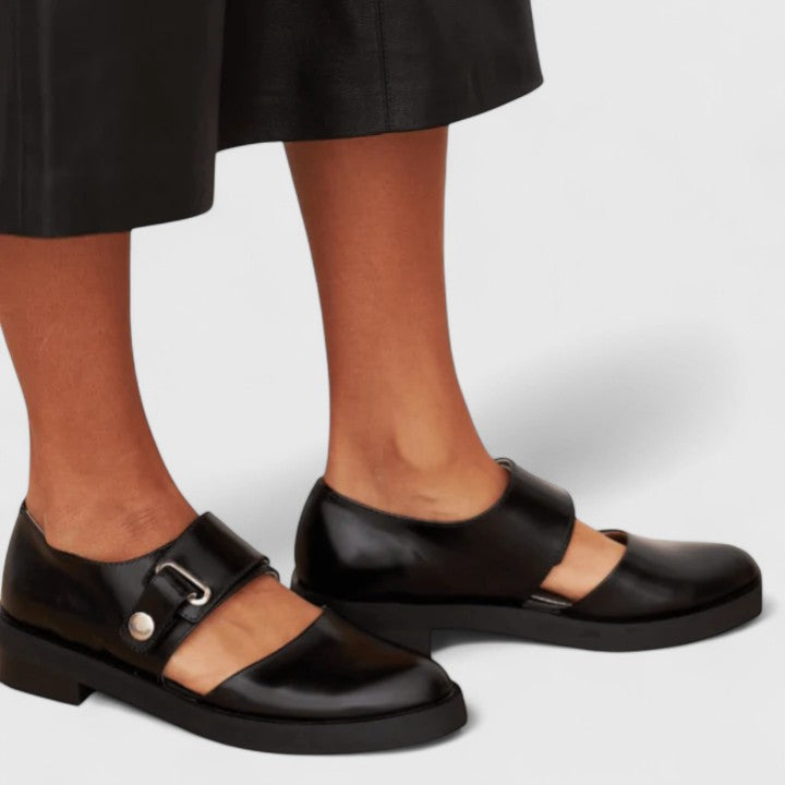 Orthopedic Mary Jane Shoes Real Leather 0