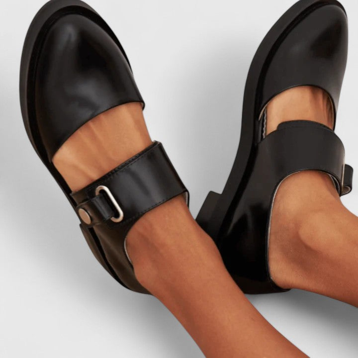 Orthopedic Mary Jane Shoes Real Leather 2