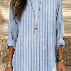 Rhea | Trendy Striped Blouse 0
