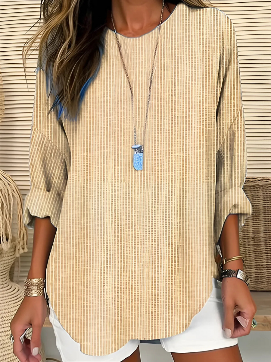 Rhea | Trendy Striped Blouse 1