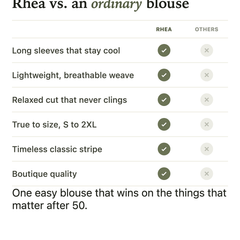 Rhea | Trendy Striped Blouse 4