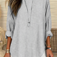 Rhea | Trendy Striped Blouse 9