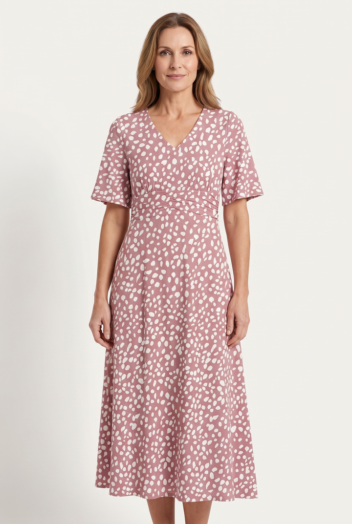 Romy | Tummy Covering Midi Dress 1