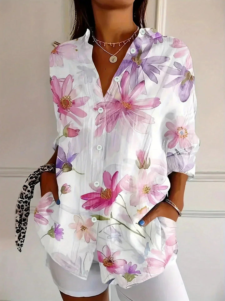 Sadie | Colorful Pattern Blouse 4