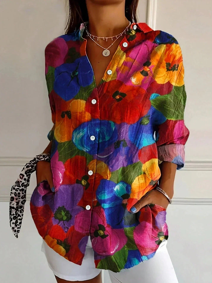 Sadie | Colorful Pattern Blouse 6