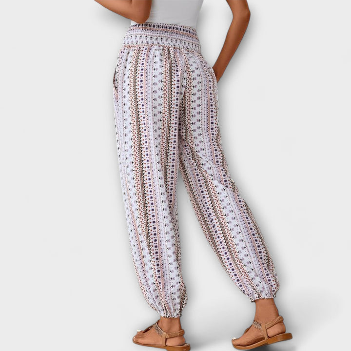 Scarlett - Pants with Ethnic Graphic 6