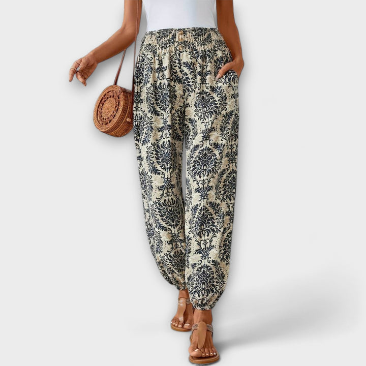 Scarlett - Pants with Ethnic Graphic 7