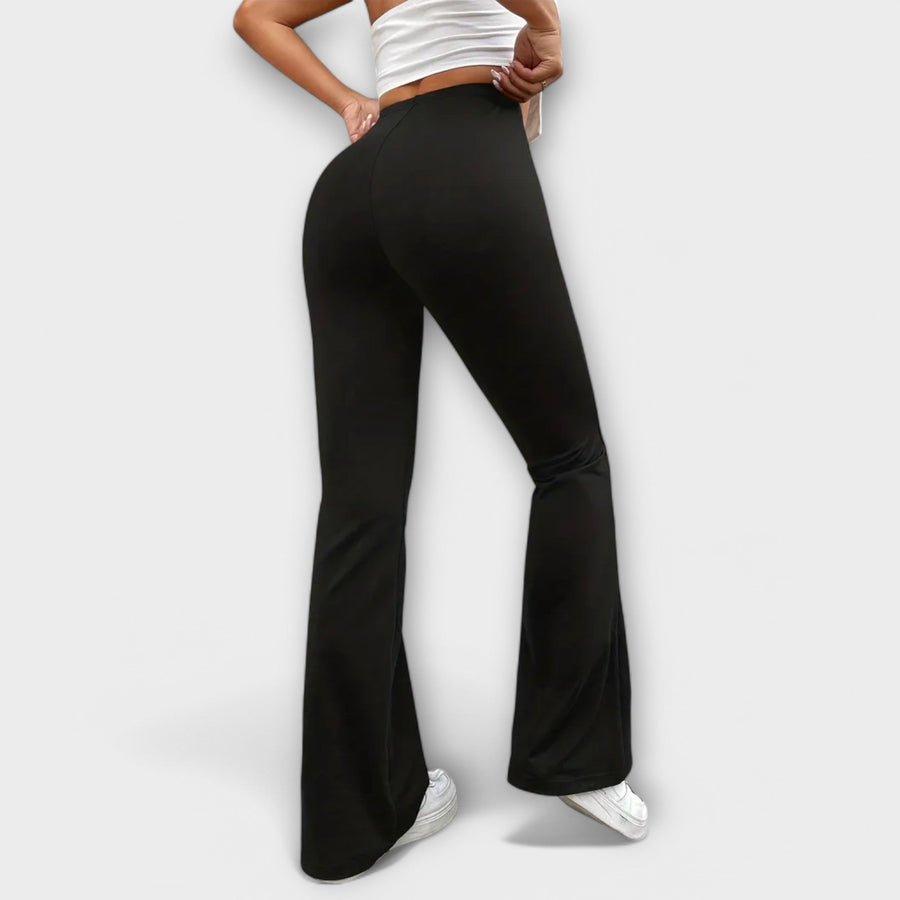 Serena - Relaxed Pants with Flared Leg 1