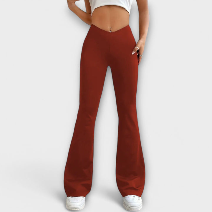Serena - Relaxed Pants with Flared Leg 2