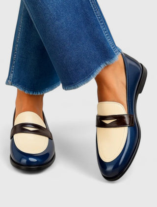 Sierra Black Loafers for Women | Lightweight Slip-On Design, Cushioned Comfort 0