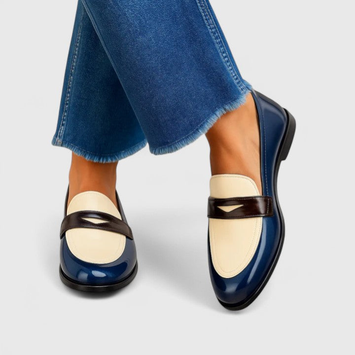 Sierra Black Loafers for Women | Lightweight Slip-On Design, Cushioned Comfort 0