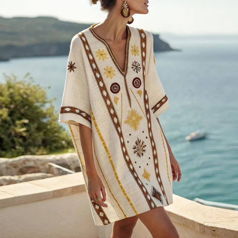 Vera - Elegant and Comfortable Beach Dress for Summer Days 0