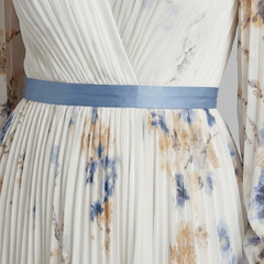Violet & Grace™ | Long Sleeve V Neck Floral Maxi Dress 4